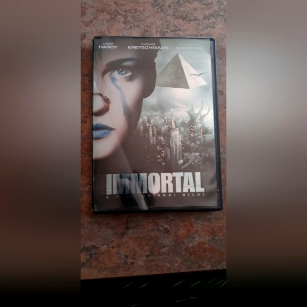 Immortal DVD - Silver/Gray Sci‑Fi Home Art